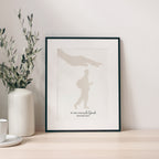 Poster schützende Hand