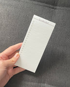 Notizblock "To-Do-Liste" klein
