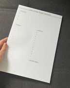 Notizblock Tagesplaner "use your time wisely"