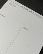 Notizblock Tagesplaner "use your time wisely"
