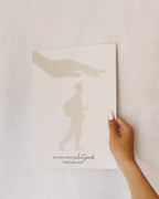 Poster schützende Hand