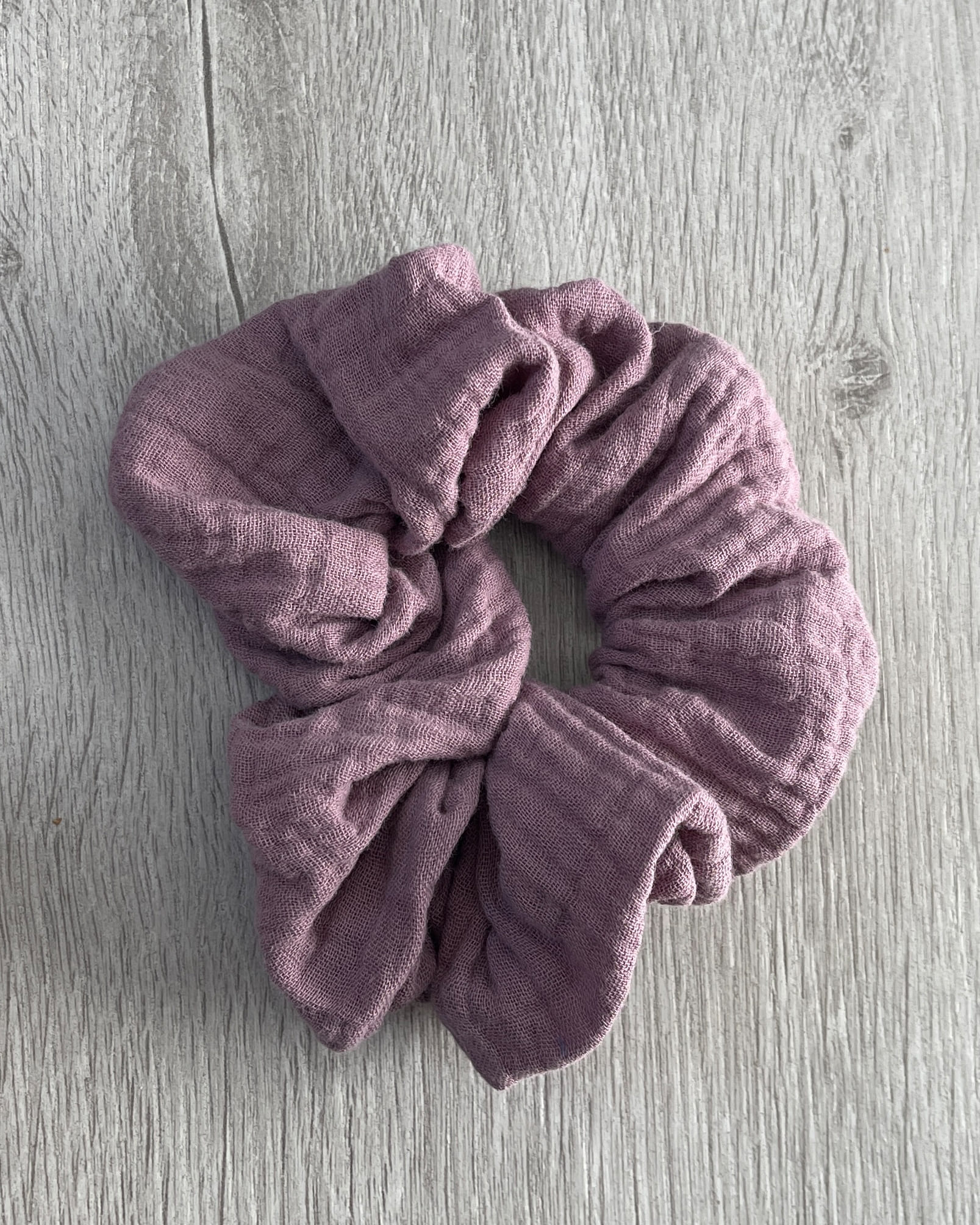 Scrunchies aus Musselin, bunt