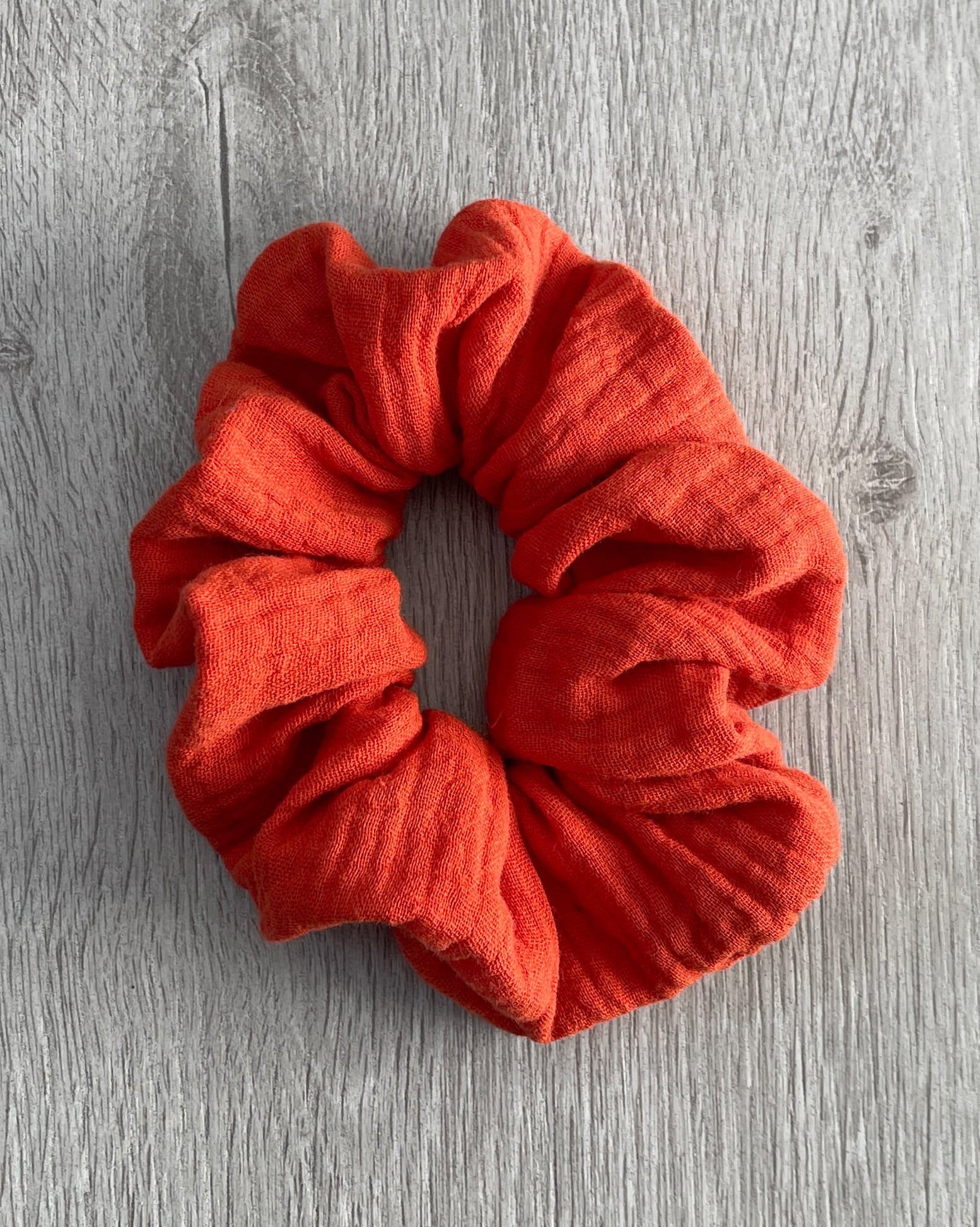 Scrunchies aus Musselin, bunt