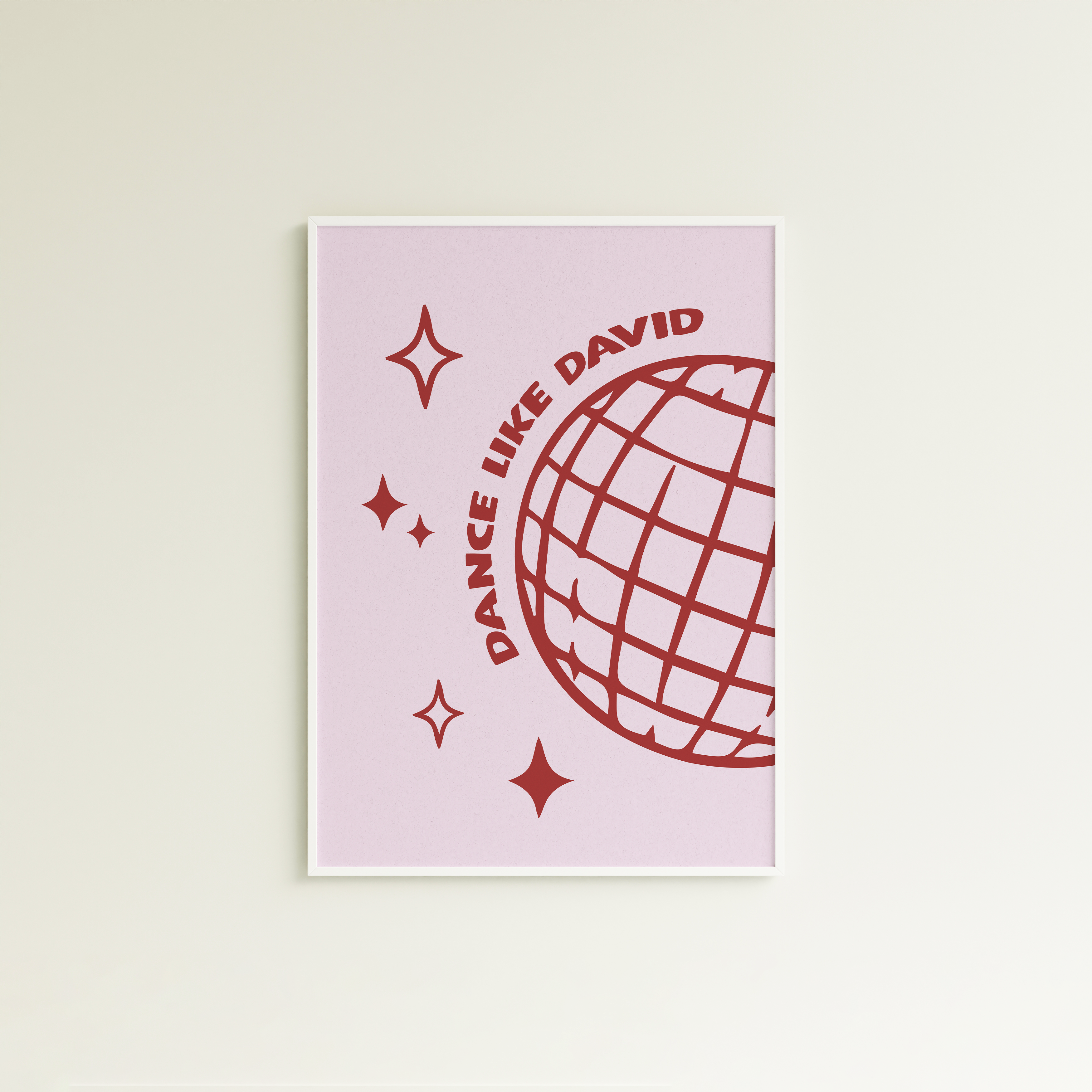 Poster dance like david