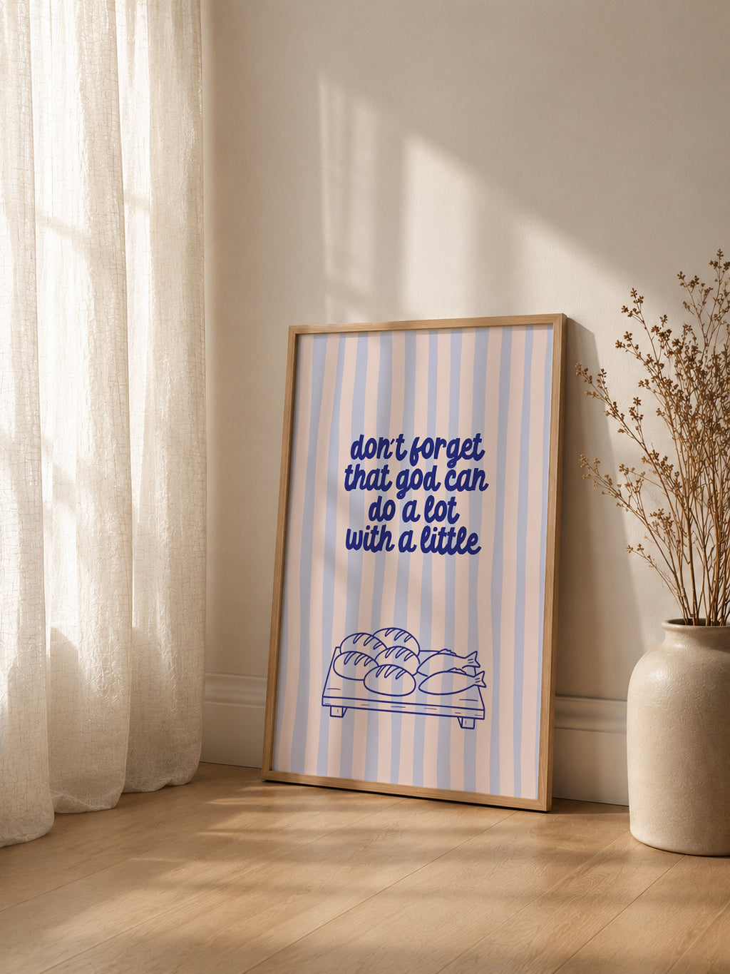 Poster god can do a lot (verschiedene Farben)