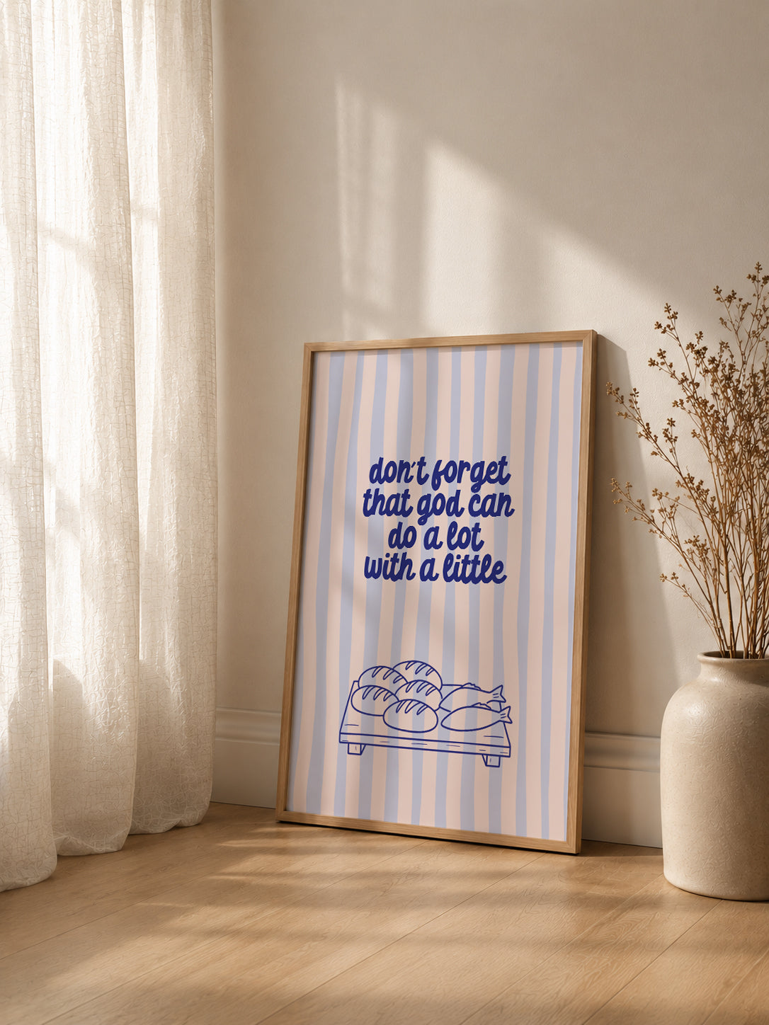 Poster god can do a lot (verschiedene Farben)