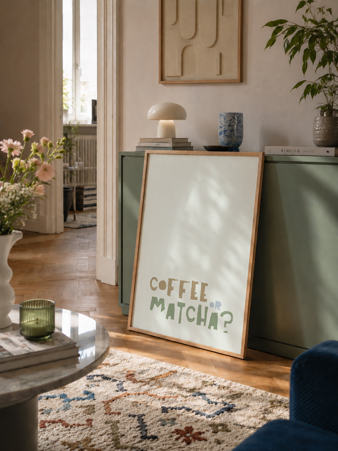 Poster Coffee or Matcha?