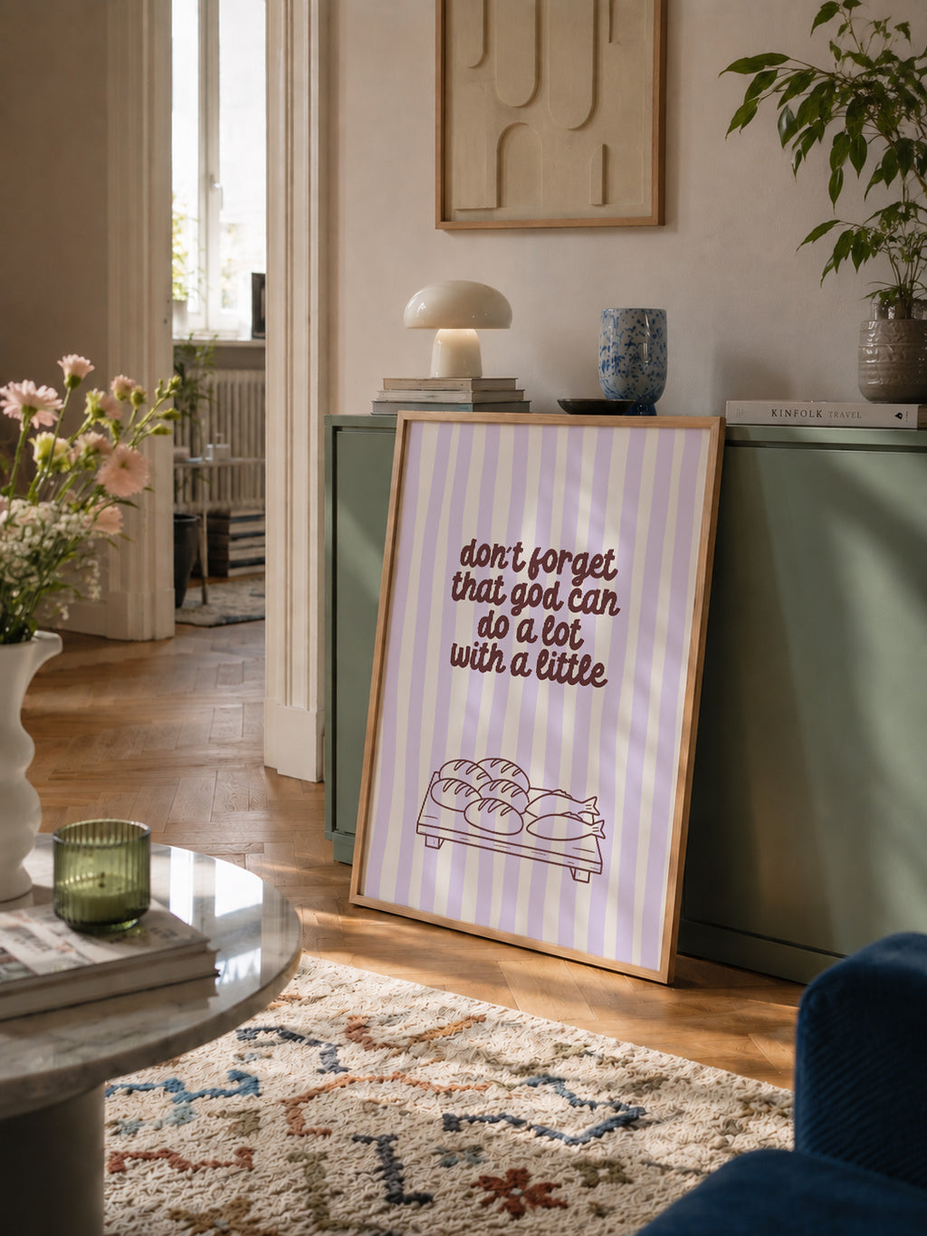 Poster god can do a lot (verschiedene Farben)