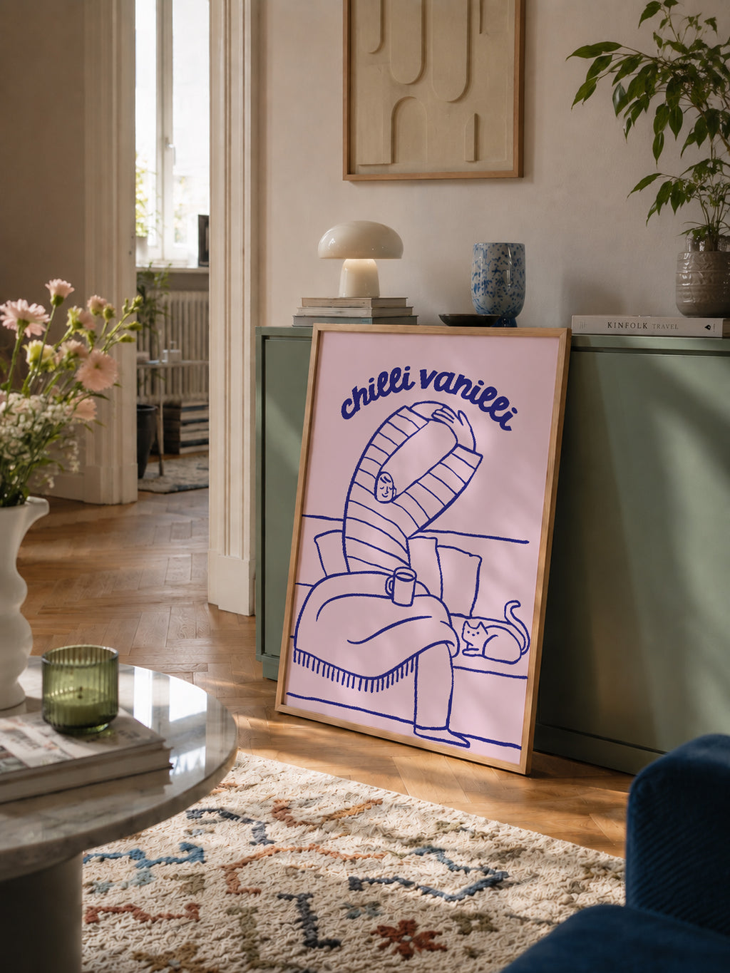 Poster chilli vanilli (verschiedene Farben)