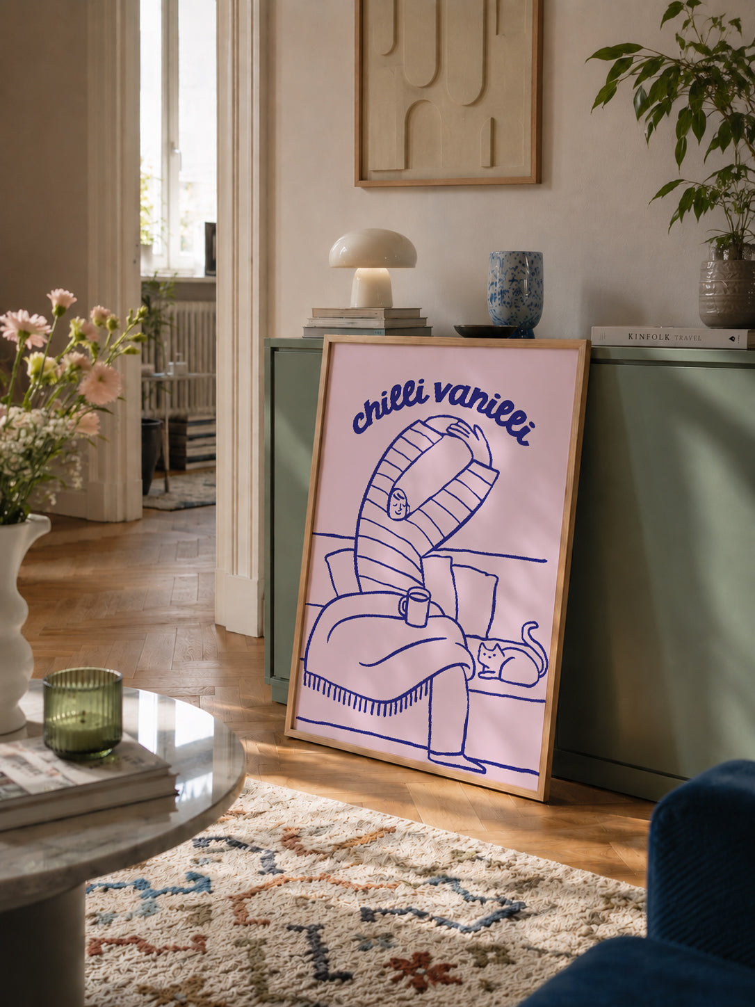 Poster chilli vanilli (verschiedene Farben)