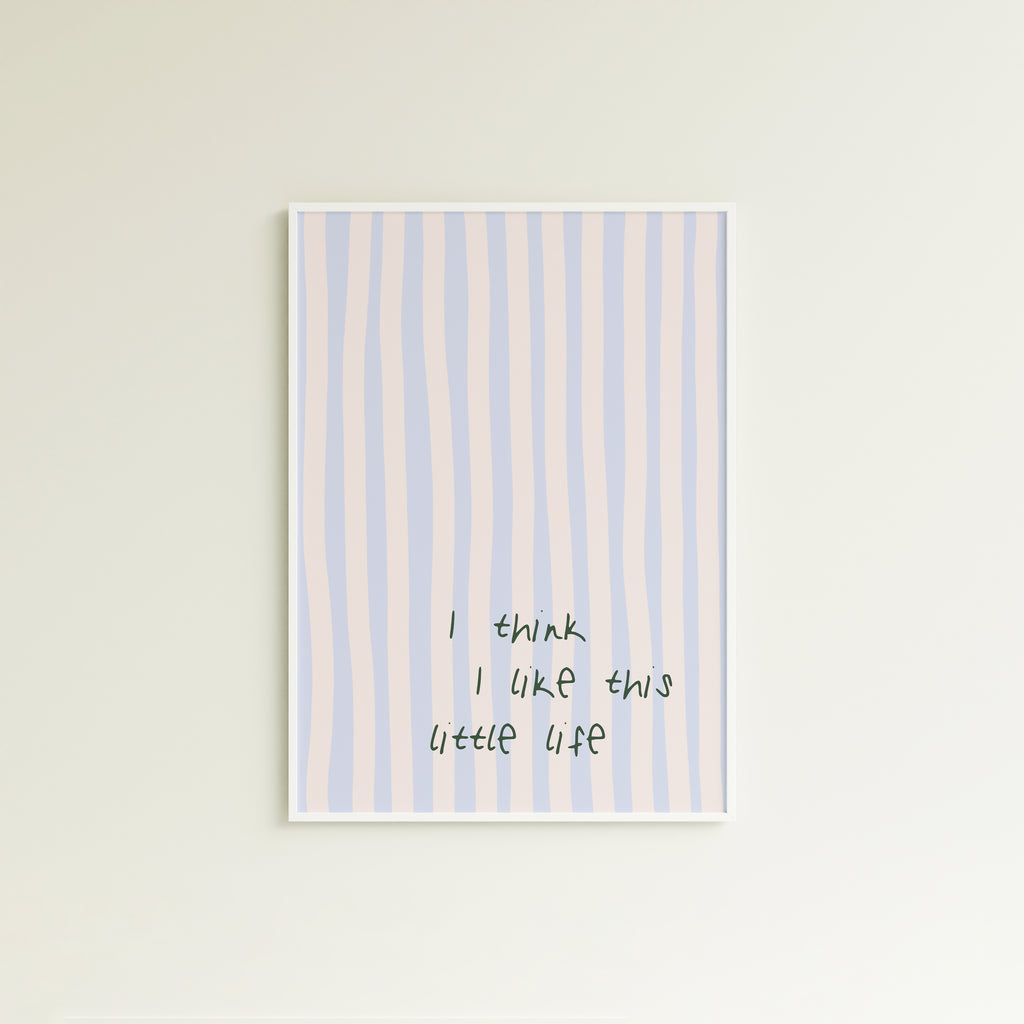 Poster this little life (verschiedene Farben)