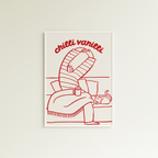 Poster chilli vanilli (verschiedene Farben)