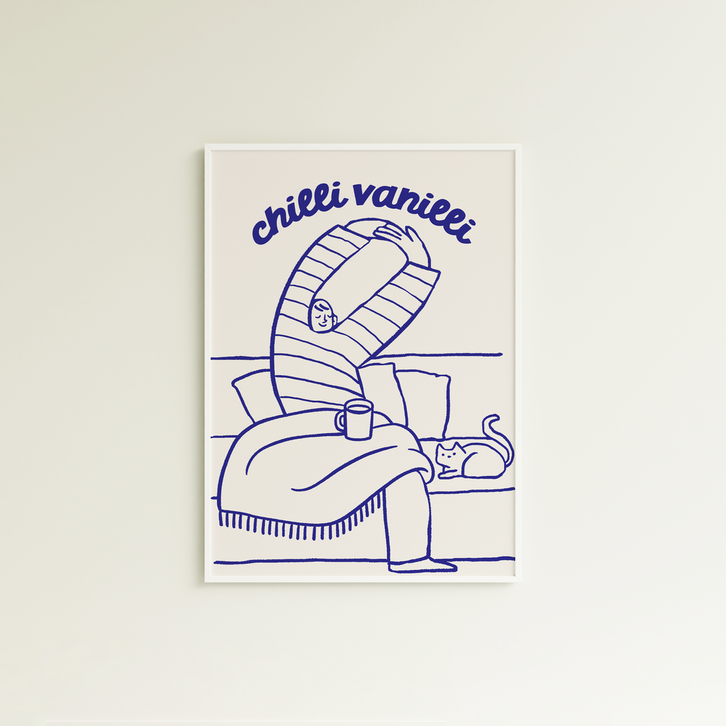 Poster chilli vanilli (verschiedene Farben)