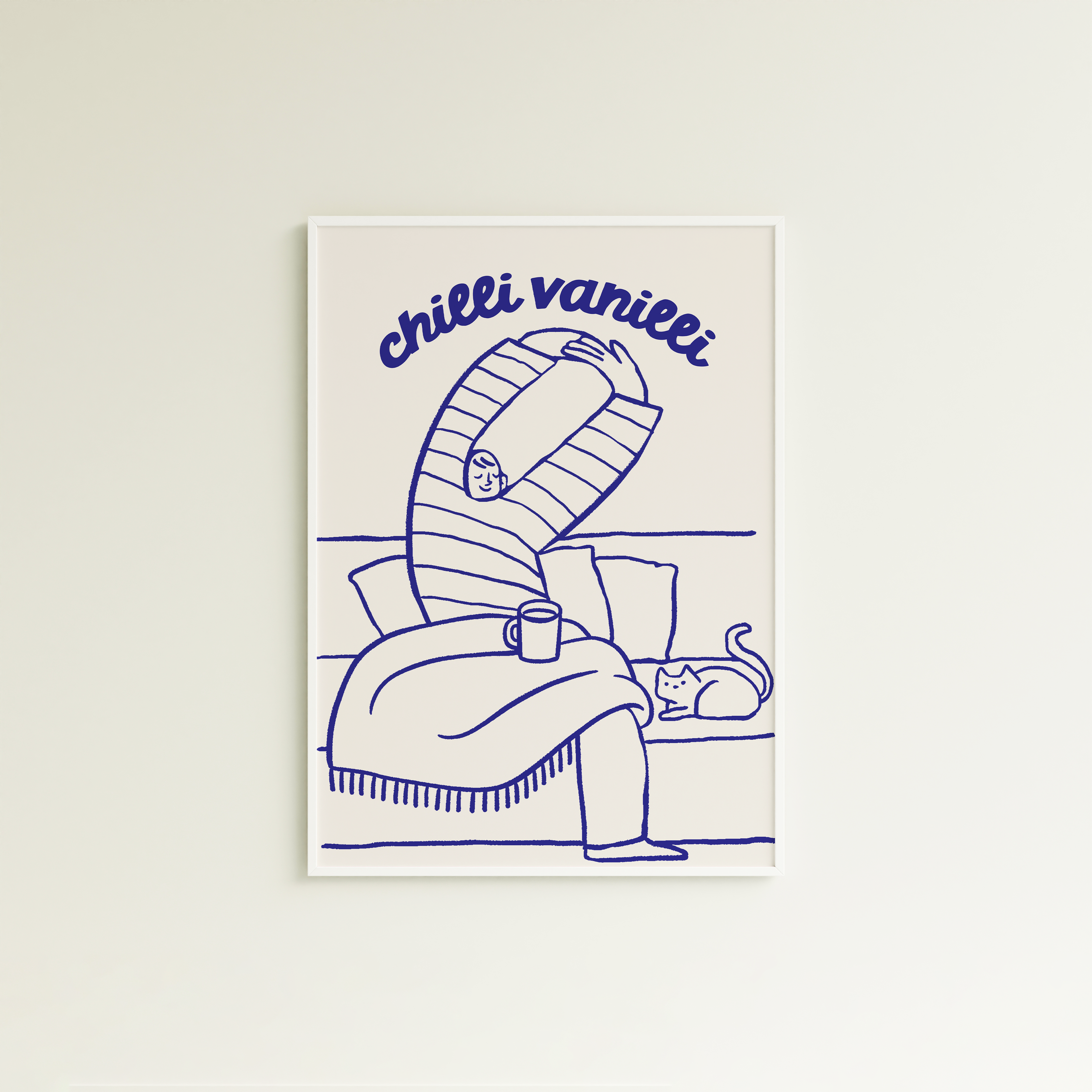 Poster chilli vanilli (verschiedene Farben)