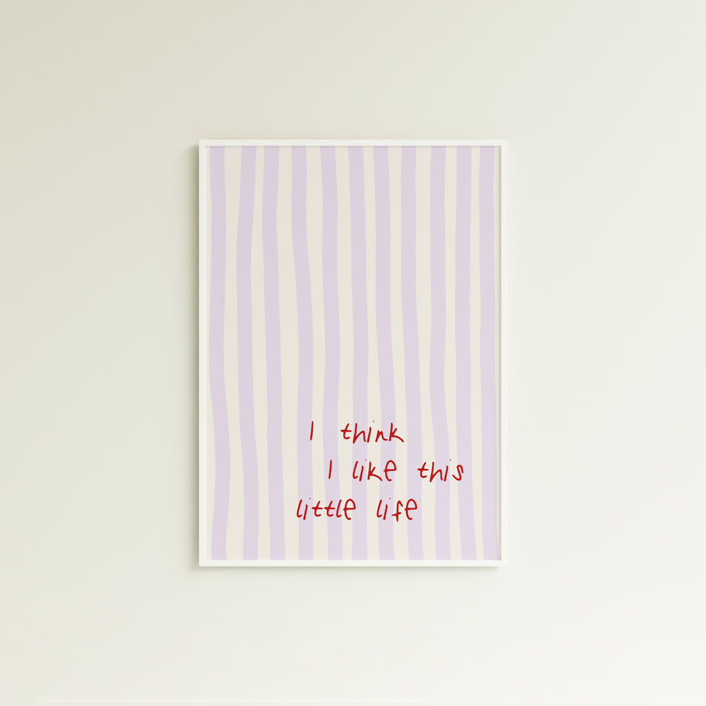 Poster this little life (verschiedene Farben)