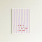 Poster this little life (verschiedene Farben)