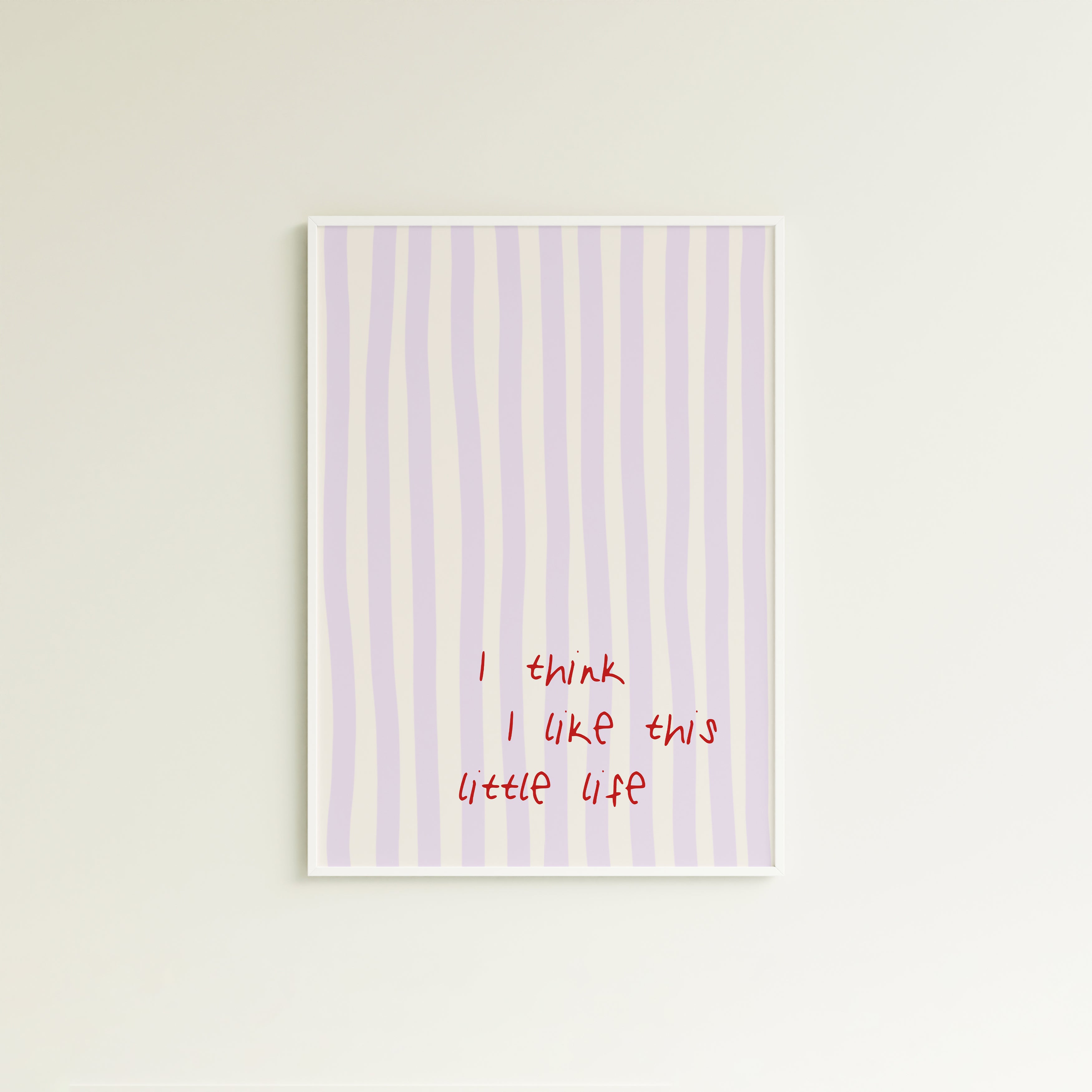Poster this little life (verschiedene Farben)