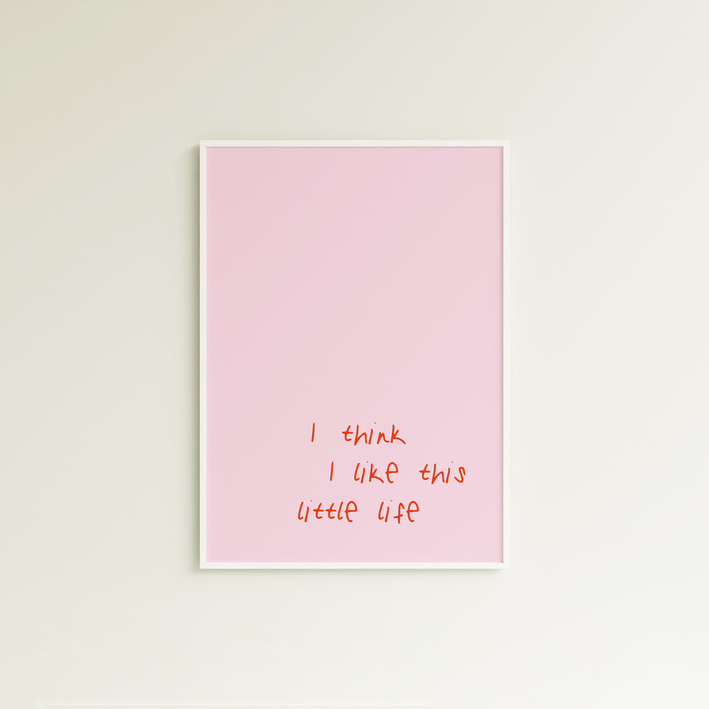 Poster this little life (verschiedene Farben)