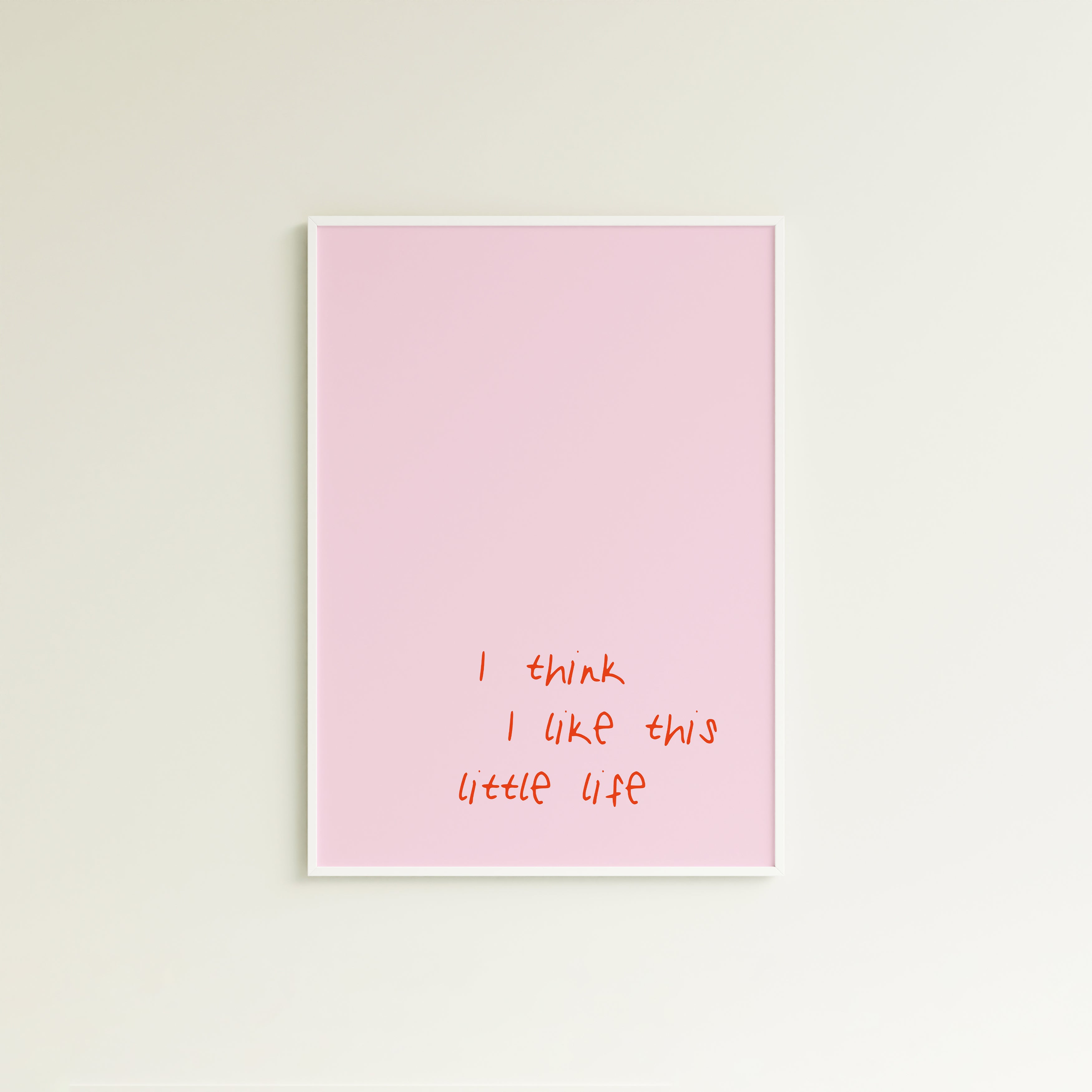 Poster this little life (verschiedene Farben)