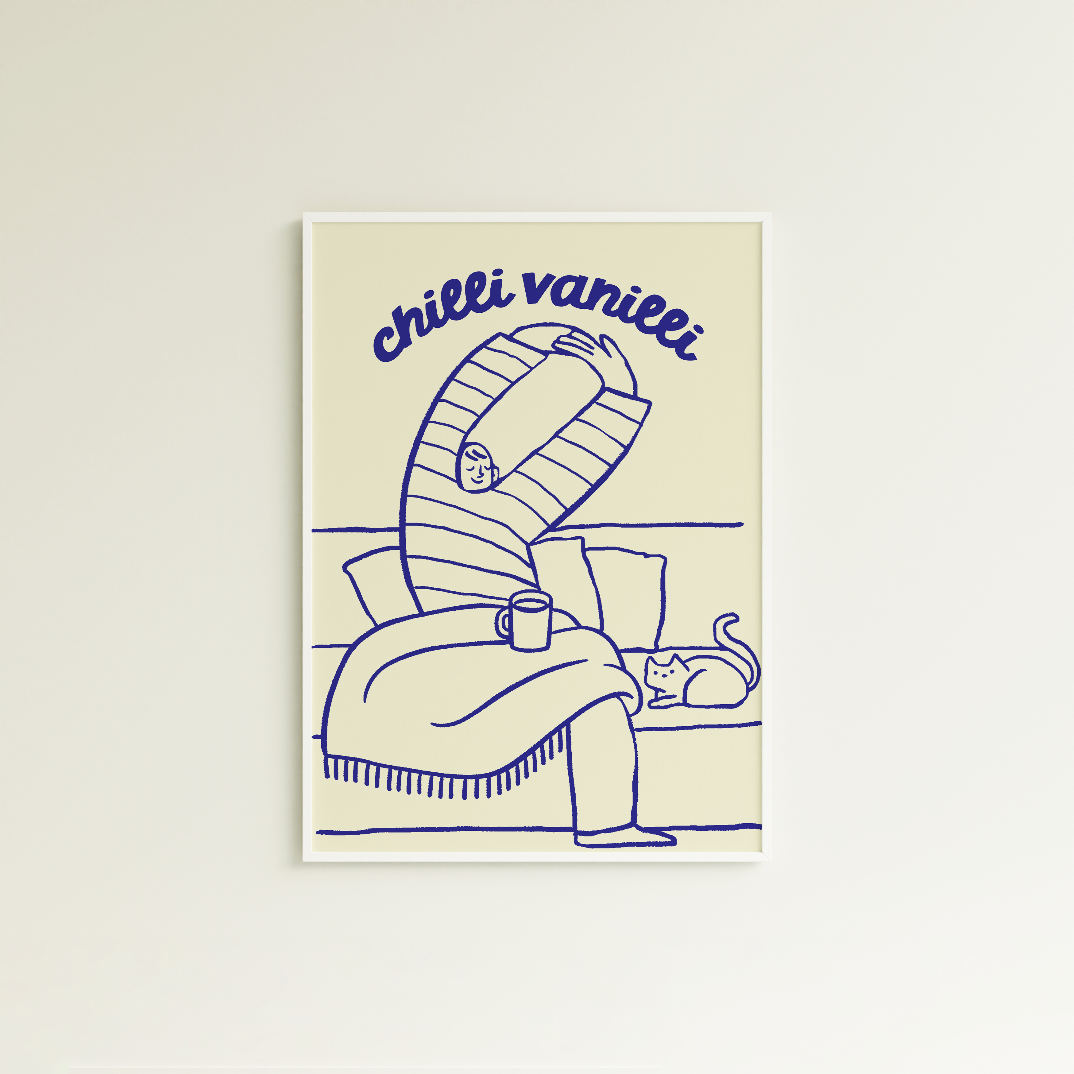 Poster chilli vanilli (verschiedene Farben)