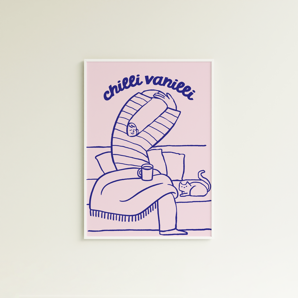 Poster chilli vanilli (verschiedene Farben)