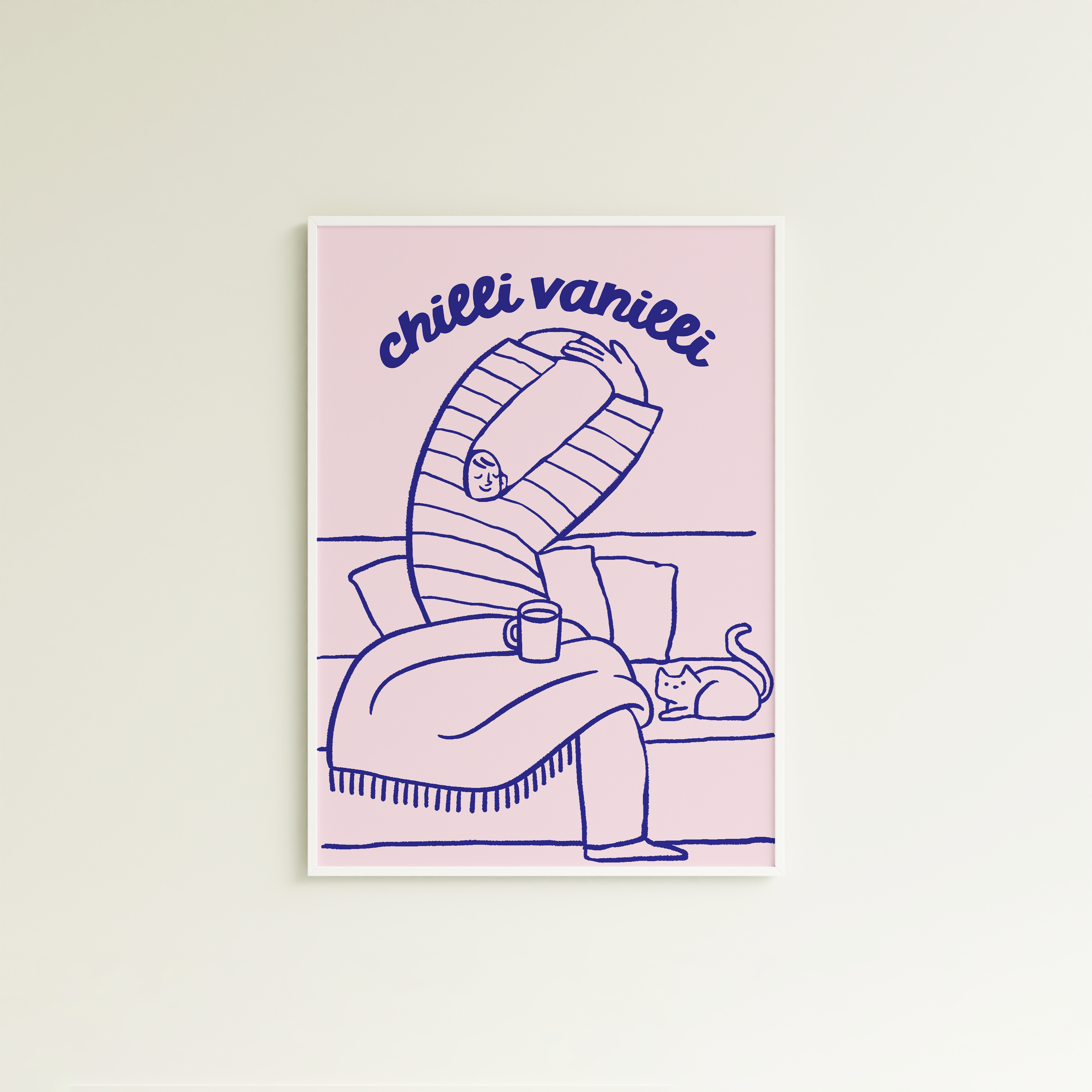 Poster chilli vanilli (verschiedene Farben)