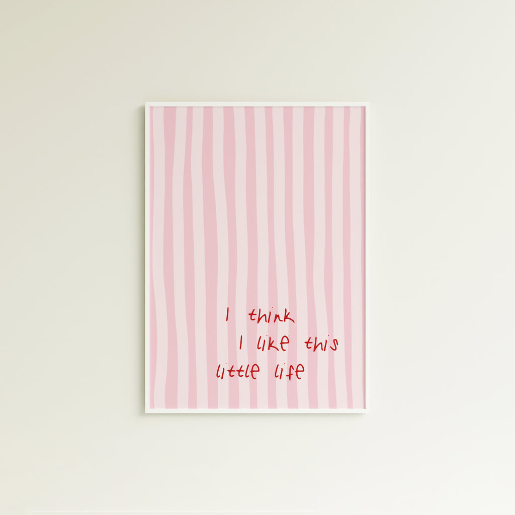 Poster this little life (verschiedene Farben)