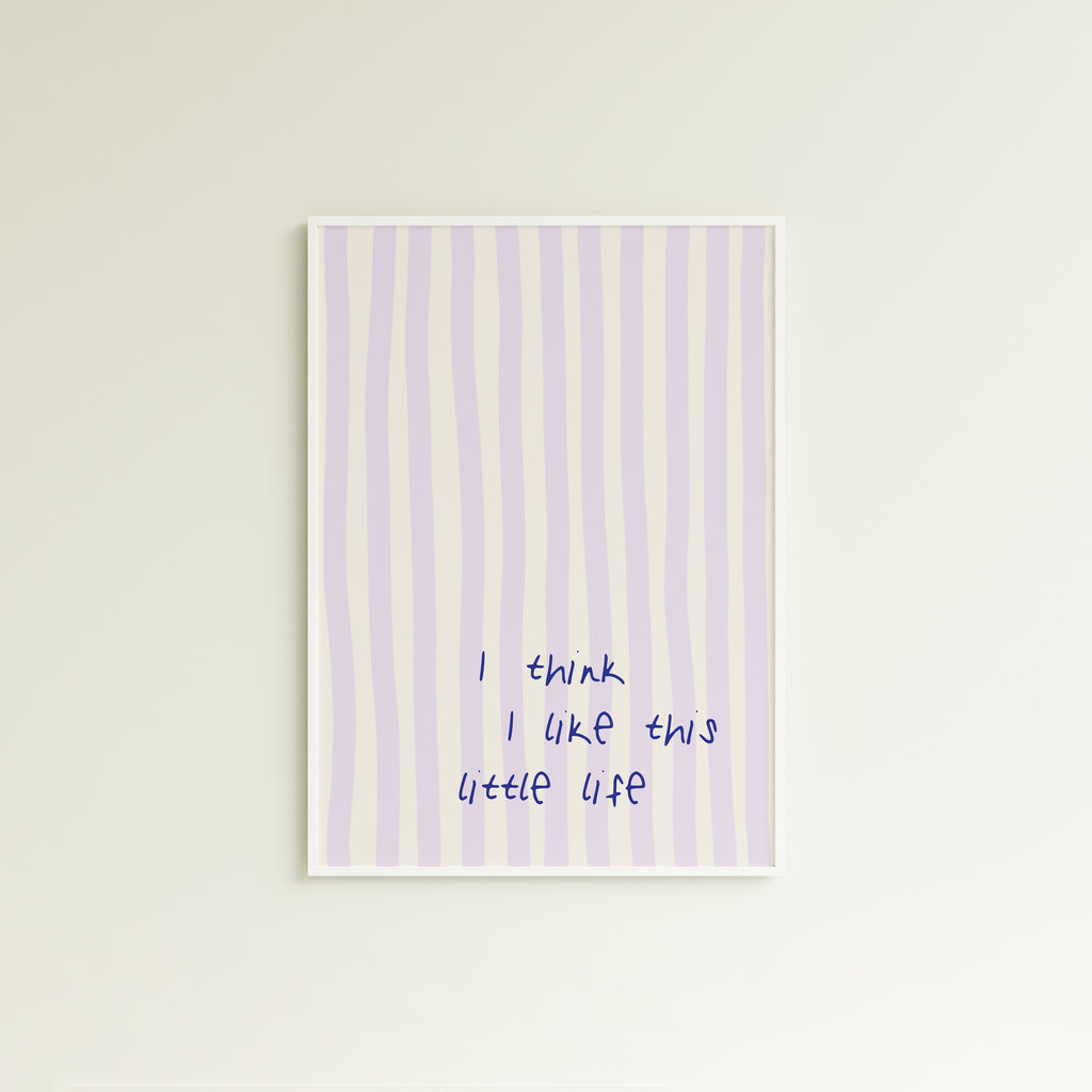 Poster this little life (verschiedene Farben)