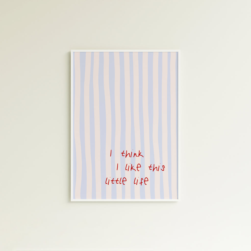 Poster this little life (verschiedene Farben)