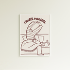 Poster chilli vanilli (verschiedene Farben)