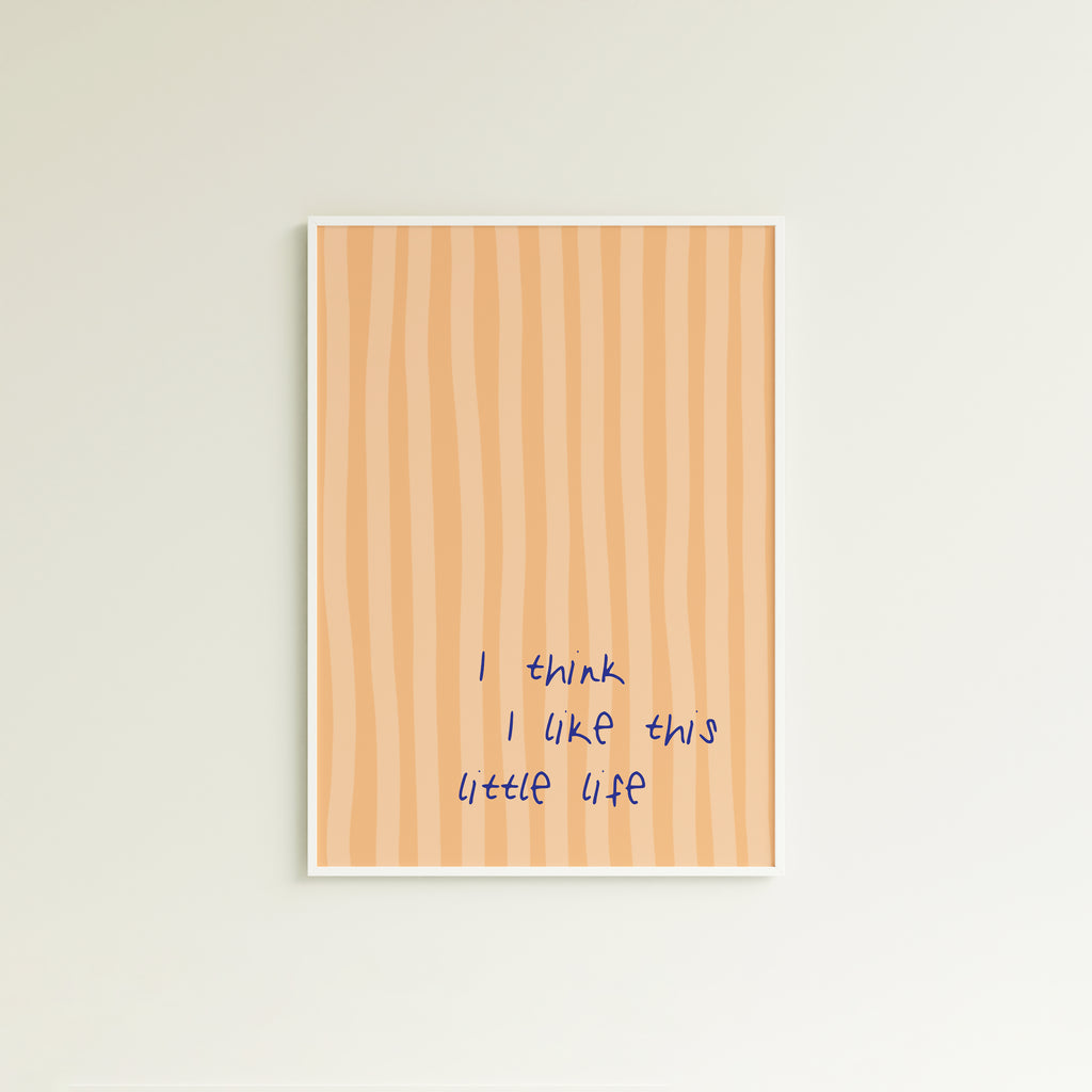 Poster this little life (verschiedene Farben)