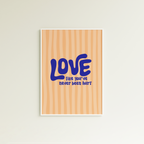Poster love like you've never been hurt