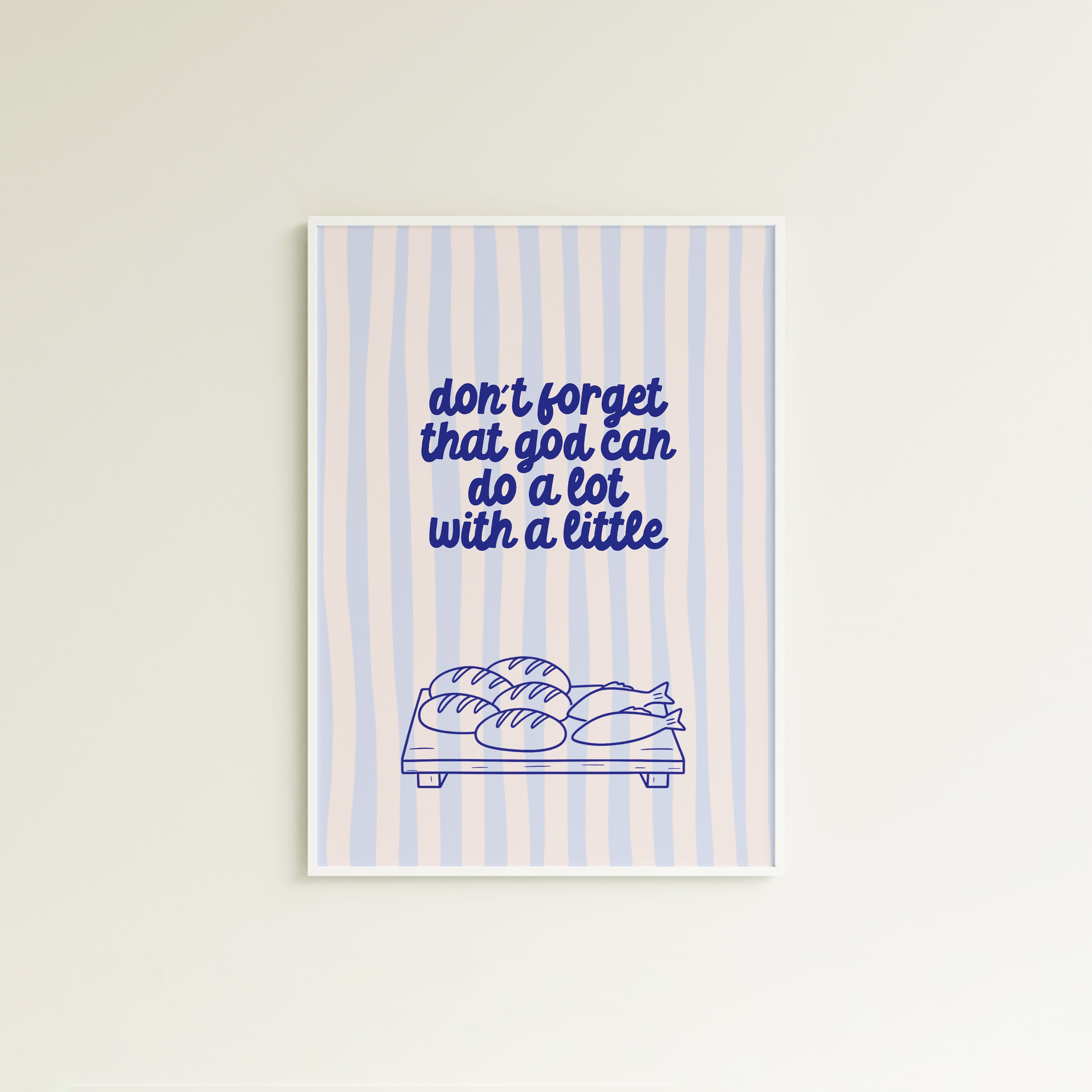 Poster god can do a lot (verschiedene Farben)