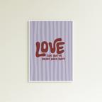 Poster love like you've never been hurt